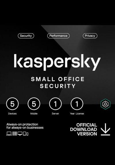 Kaspersky Small Office Security - 5 Workstations - 1 Server - 1 Year