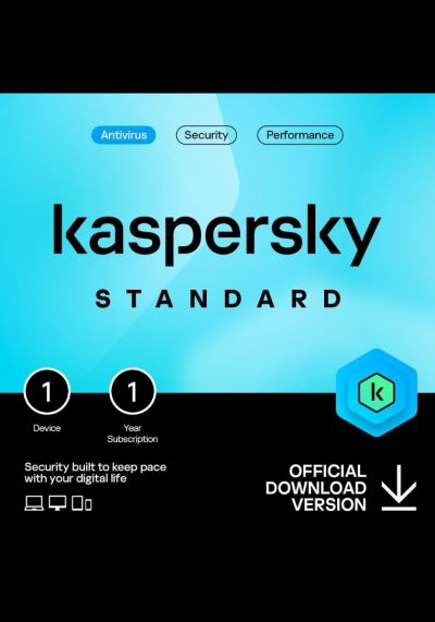 Kaspersky Standard Anti-Virus 2024 - 1 Device - 1 Year